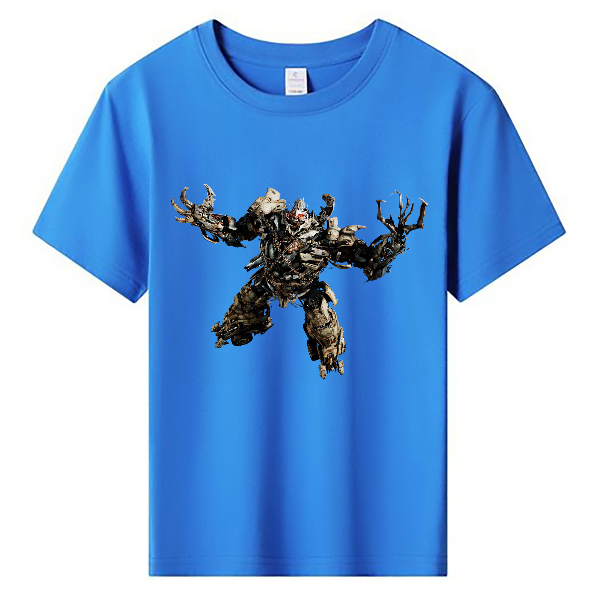 （画像用） Transformers トランスフォーマー 綿100％キッズTシャツ（フロントプリント）